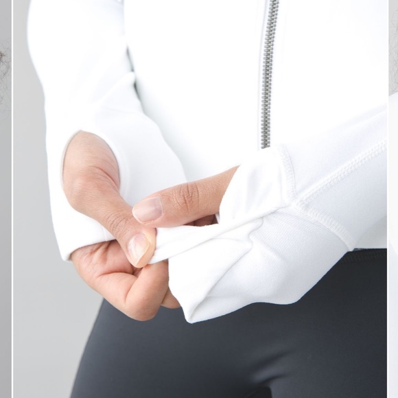 Lulu Precision Jacket in White - Picture 4 of 16